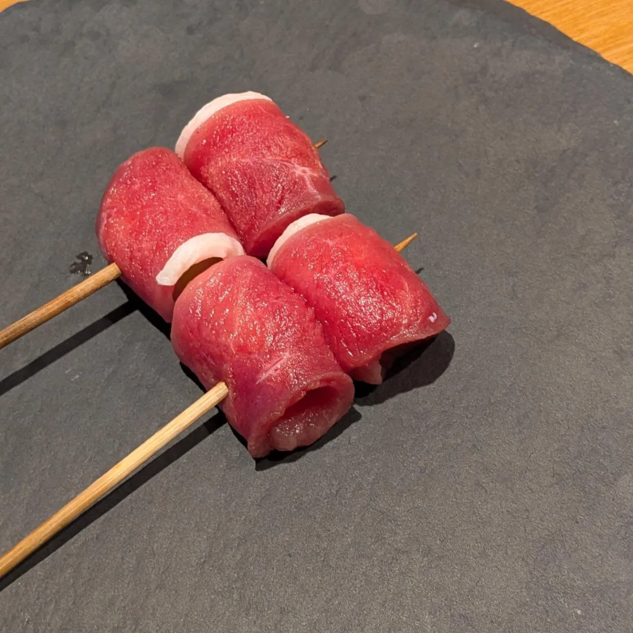 鴨と白ネギ 自家製だし醤油で